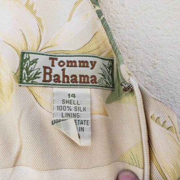 Vintage Silk Tommy Bahama Maxi Dress - Picture 7 of 7